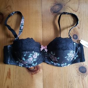 Adore Me Floral Balconette Bra